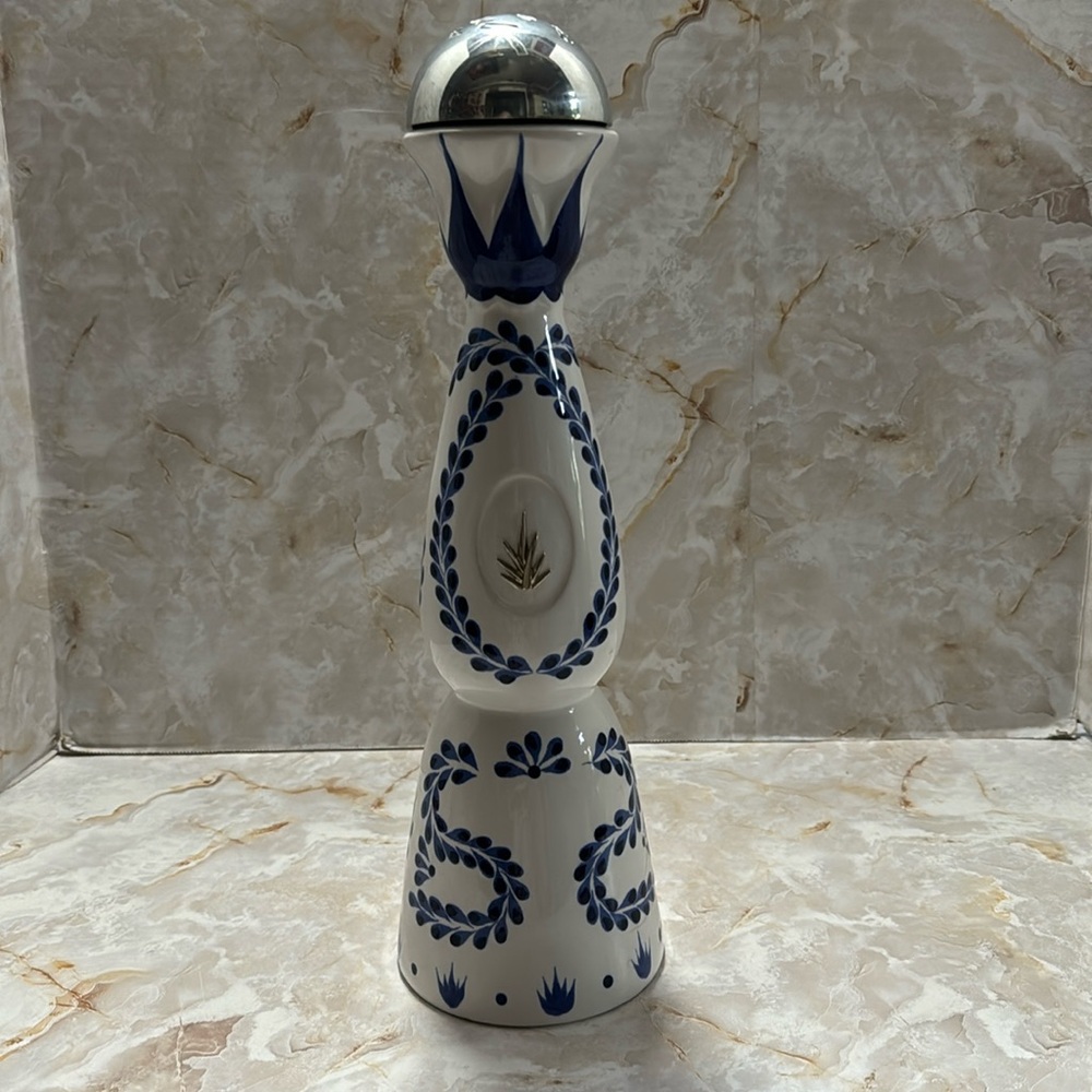 Clase Azul tequila hand painted porcelain decanter